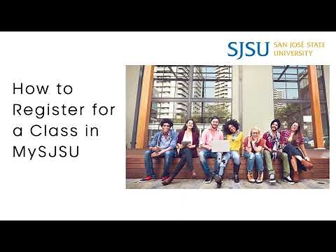 SJSU Open University - How to Register for a Class in MySJSU