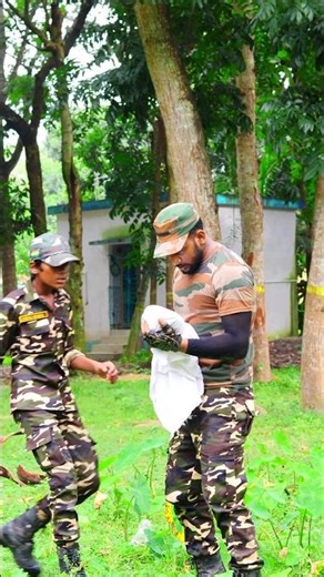 😱😱জঙ্গলে পেলো বা*চ্চা 😱😱 #army