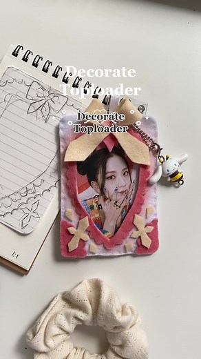 Kpop toploader decoration, decorating with felt fabric, #toploader -pt3. - - #toploaderdeco #toploaderdecor #toploaderkpop #felttoploader #kpoptoploaderdeco #kpopcardholder #cardholderkpop #kpopphotocard #kpopphotocardholder #photocardholder #photocardcasedeco #photocardcase #blackpinkphotocard #jisoophotocard #jisoo #blackpink #kimjisoophotocard @blackpink
