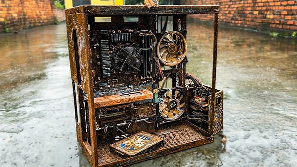 From Dump to Desktop: Witness the Astonishing Restoration of an Old Asus Intel Pentium PC!