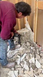 Behind the scenes of this bathroom transformation! #homeupgrade #bathroomremodel