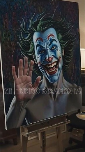 🎭 Pintaba al Joker y cobro vida!🔥🃏