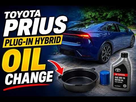 Oil Change / Oil Service for Toyota Prius Plug-In PHEV XW60