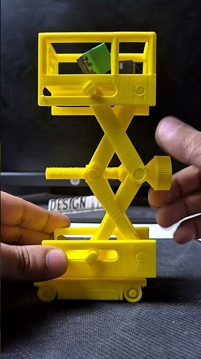 3D Printed Scissor Lift Test