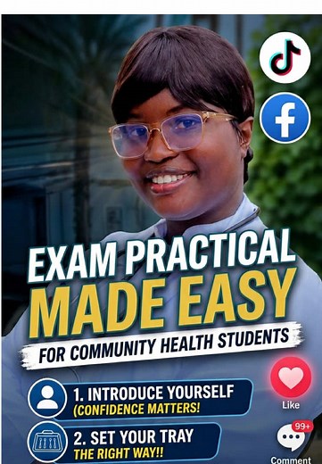 Success in practical exams starts with proper preparation. From introducing yourself confidently to examiners to arranging your tray correctly, every step matters. In this video, I shared simple but essential tips that can help Community Health students perform better and avoid common mistakes during their practical examinations. #CommunityHealthPractitioner #PracticalExamTips #CommunityHealthStudents #ClinicalSkills #Nanacareofficial