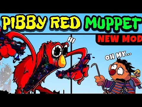 Friday Night Funkin' Pibby Broken Strings - Tantrum | Pibby Elmo, Sesame Street (FNF/Pibby/New)