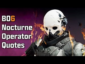 Black Ops 6 Zombies - Nocturne Operator Quotes
