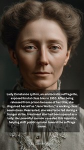 Lady Constance Lytton and the Truth About Justice #WomenInHistory #ConstanceLytton #Suffragette #HerStory #fblifestyle | Amazing Friendship