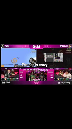 Minecraft Live Speedrun: Evbo vs Derapchu Final Gap Shock