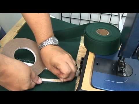 Keder Rail Track - Track that Sews on Canvas - for Awning Rope