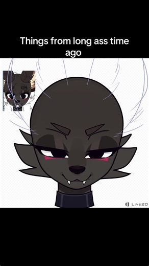 #furry #live2d #vtuber #art #vtuber things from a while ago!! | furry