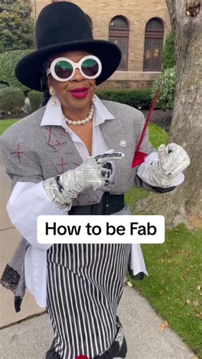 How to be fab @FunkingAfter50 #howto #howtobeabaddie #fab #aging #advancedstyle #dressup #bebrave #bebold #olderandbolder #styleinspo #fashion #nyc #fyp #trending #yougotthis #overthetop #maximalism
