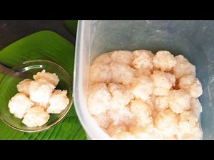 153-Riz gluant fermenté alcoolisé (cơm rượu)