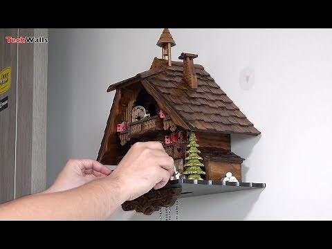 Black Forest Cuckoo Clock Setup