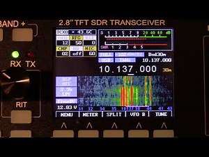 mcHF SDR QRP RS 918 Review And Demo Portable Ham Radio 360p