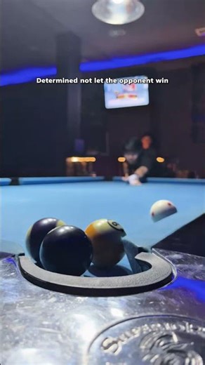 Determined not to let your opponent win 👀 #8BallPool #billiards