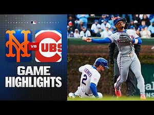Mets vs. Cubs Game Highlights (4/19/26) | MLB Highlights