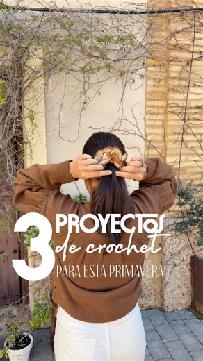 🌸 3 Proyectos de crochet para esta primavera | Tejer crochet en Español