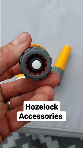 How to connect the hozelock accessory set to your hose pipe and outside garden tap #shorts