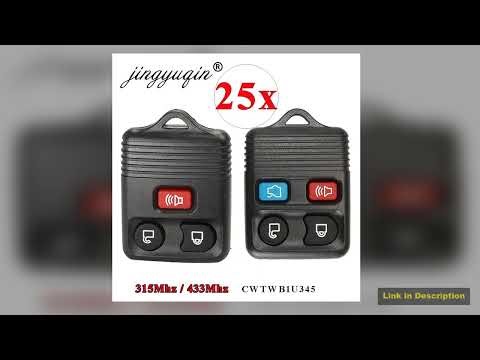 jingyuqin 25pcs 234BTN Car Key 315433MHZ For Ford Escape Explorer Keyless Entry Remote Control Car