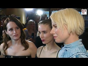 Claire Foy, Rooney Mara & Jessie Buckley Interview Woman Talking Premiere TIFF 2022