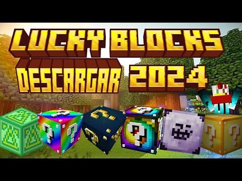 Como instalar Lucky Blocks en Minecraft Java 2024 | Premium y No Premium