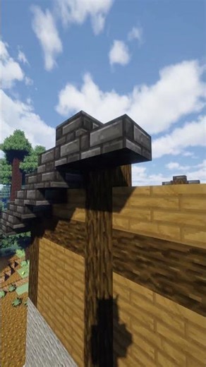 Minecraft: Cozy Cabin Roof Step by Step