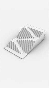 Rhino Tutorial I Stepped Ramp Modeling #rhino3d #rhinoceros3d