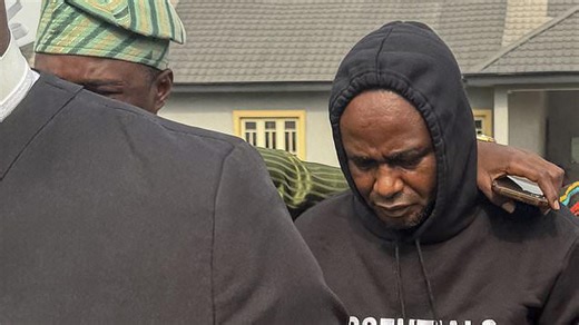 Anthony Joshua's driver looks down while facing court after tragic crash