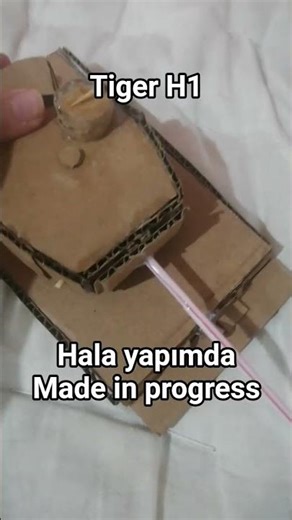 Tiger H1 #cardboardtank