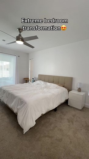 11M views · 540K reactions | Love this transformation #bedroom #makeover #transformation #diy #roommakeover #reels | Mariah and Bill | Facebook