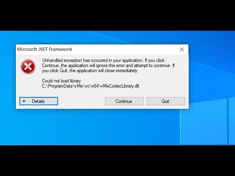 Fix vMix Error: Could Not Load Library vMixCodecLibrary.dll | 100% Working (2026)