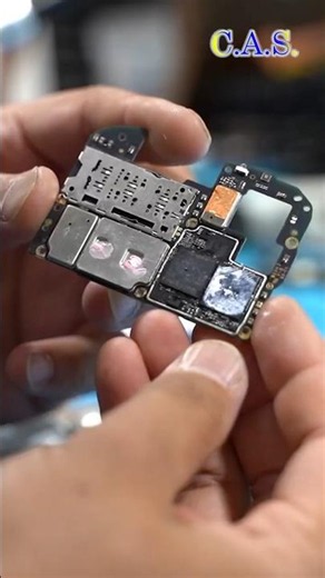 Fixing a Dead Redmi Note 10 CPU Reballing, doesn't turn on and doesn't charge #caschannel #shorts