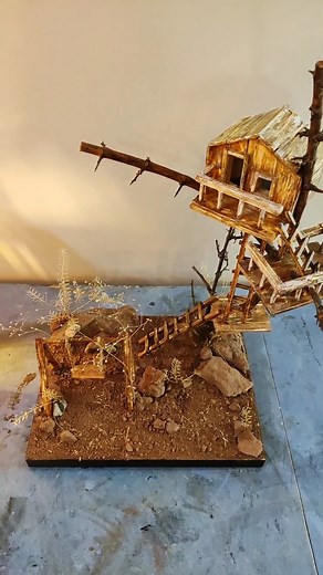 DIY Miniature Tree House: Last and Final Part