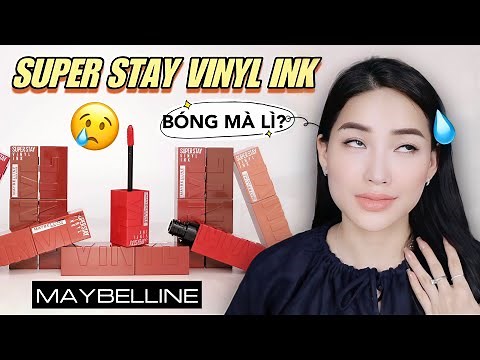 [Review] Maybelline Superstay Vinyl Ink | SON BÓNG MÀ LÌ??? CHỜ Ê CHÊ!