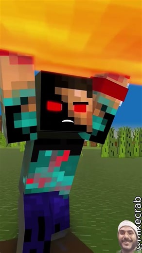 Help Zombie Save His Family & Friends from the Meteorite Attack! #minecraft