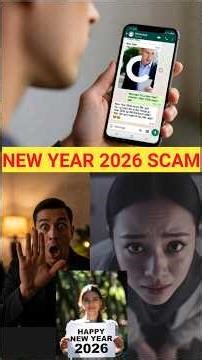 New year 2026 Whatsapp Message Scam 😭😭😭