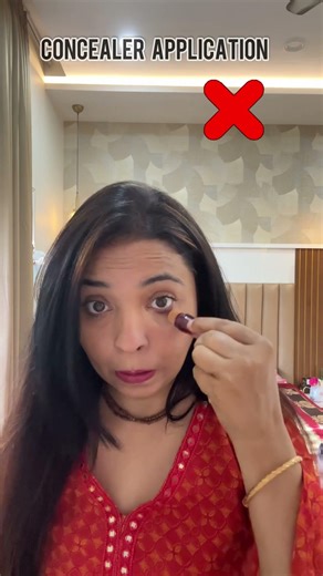How to apply concealer properly 💁‍♀️💄