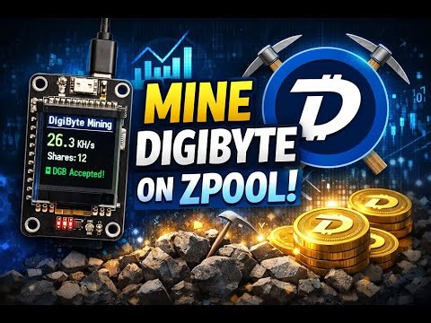 ESP32 NerdMiner Setup on zpool – Mine DigiByte (DGB) Step-by-Step Tutorial