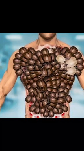 ASMR chest animation video for 3D maggot Remove. #asmrvideo #asmr #animationvideo #animation #viralvideo | ASMR Makeup