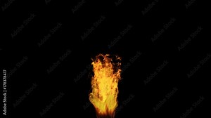 High Quality Fire element Looped 4k with alpha channel, Easy to use, just place the clip over your footage. Ideal for visual effects & motion graphics.