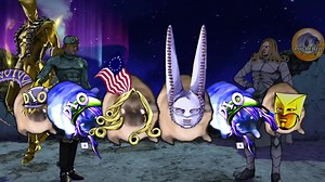 116K views · 2.3K reactions | "Me Time [Diego Brando (THE WORLD)'s Theme]" JoJo's Bizarre Adventure: All-Star Battle R (2022) | Pugberto Dancing Multiverse | Facebook