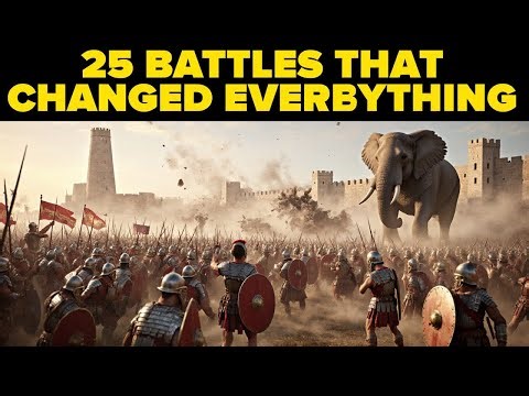 25 Ancient Battles That Changed History – LEGENDARY Clashes and Their Lessons | History
