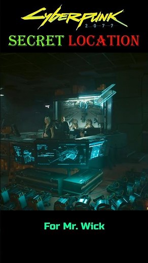 John Wick secret location in Cyberpunk 2077 #cyberpunk2077 #cyberroguerelax