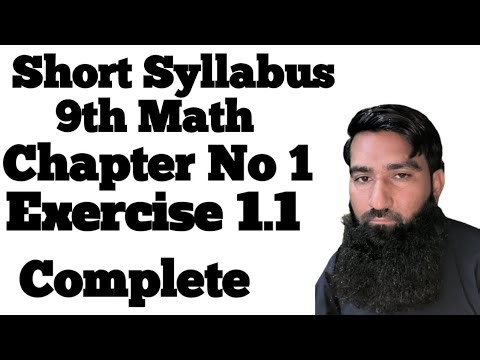 9th new Math book 2025#chapter No 1#Exercise 1.1# Complete 💯