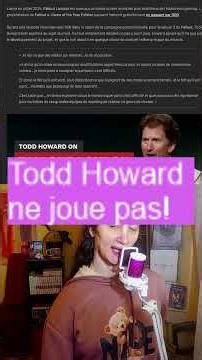 Todd Howard revient sur London #toddhoward #falloutlondon #mods #fallout #modding