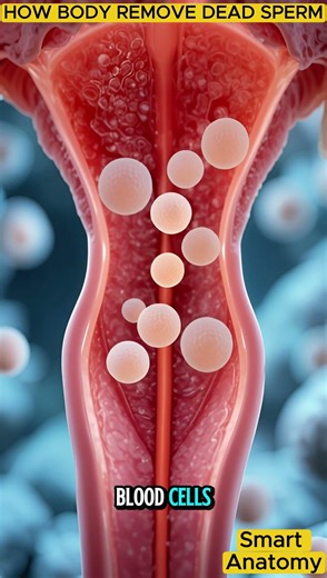 How Does the Body Remove Dead Sperm? | Female Reproductive System Explained in 3D