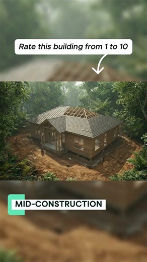 From Wild Jungle to Luxury Villa #asmr #architecture #designinspiration