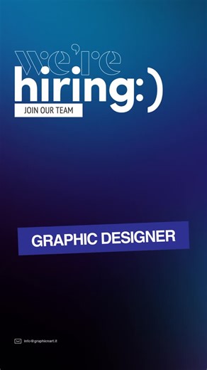 Graphicnart on Instagram: "𝐂𝐞 𝐬𝐞𝐫𝐯𝐨𝐧𝐨 𝐜𝐚𝐩𝐚, 𝐦𝐚𝐧𝐨 𝐞 𝐜𝐨𝐫𝐞. Cerchiamo qualcuno che pensa prima di aprire Photoshop e che quando vede una grafica debole dice: “no, rifacciamola”. Da Graphicnart si lavora su: • Brand che devono farsi notare davvero • Social che devono fermarsi nello scroll • Visual che devono reggere clienti veri, scadenze vere, pressione vera 👉 Non fa per te se: • vivi di template • dici “facciamola semplice” per paura • aspetti il brief perfetto per iniziare