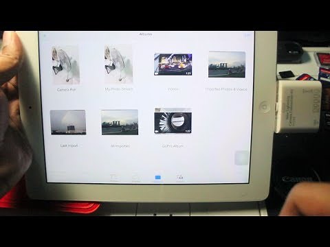 iPad Camera Connection kit - Quick Tutorial